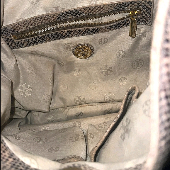 TORY BURCH Catalina Python Hobo Bag - Picture 5 of 14